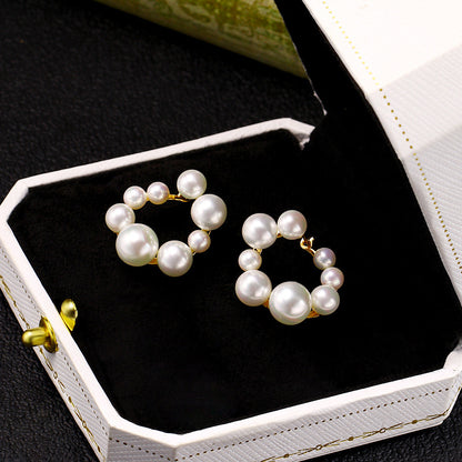 Japanese Style Earrings - Kawaii Shell Bead Girl Jewelry USA