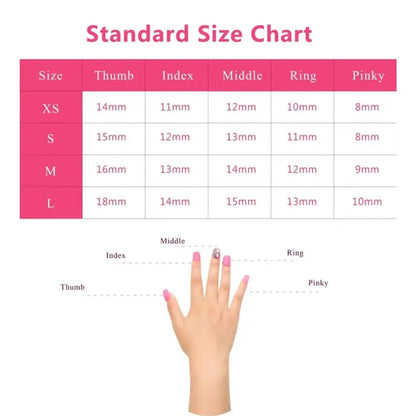 10PCS Sweet Cool Almond Handmade False Nail Dark Black Metallic Silver Pattern with 3D Star Fake Nails Spice Girls Press on Nail