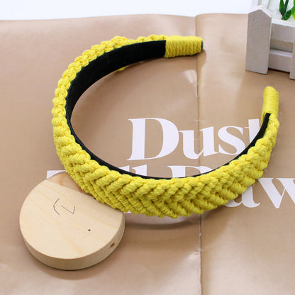 Vintage Headband - Cotton Thread Hair Accessories Women's Retro Style