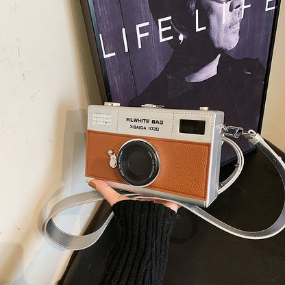 Mini Crossbody Chain Camera Bag - All-matching Women's Fashion Bag
