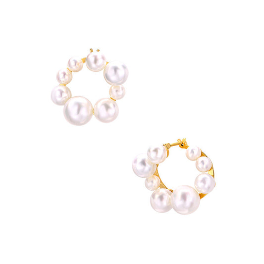 Japanese Style Earrings - Kawaii Shell Bead Girl Jewelry USA