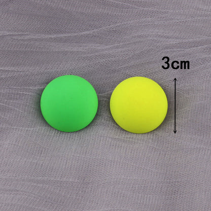 Acrylic Spray-Painted Earrings - Colorful Geometric Statement Jewelry USA