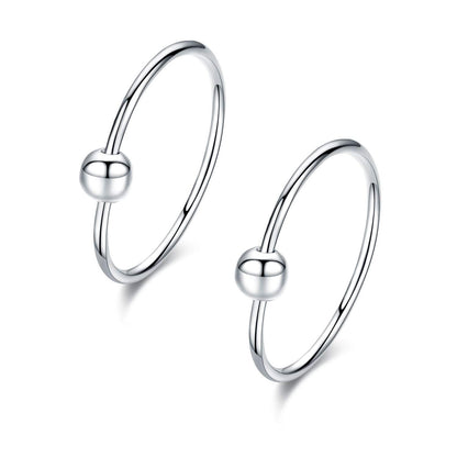 Hypoallergenic Sterling Silver Small Huggie Hoop Earring